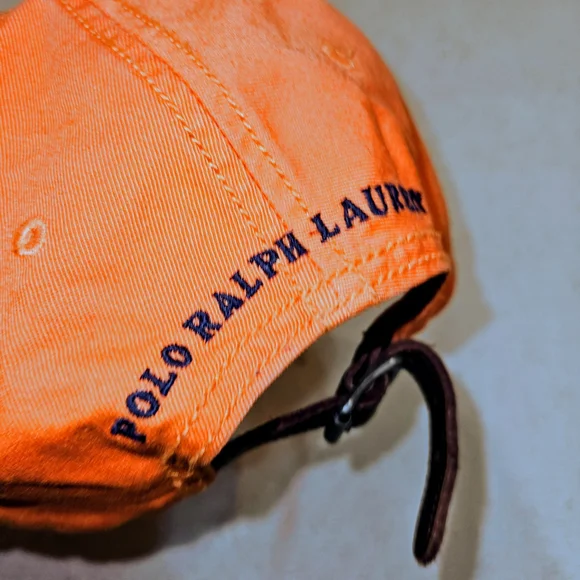 Ralph Lauren Orange Polo Cap